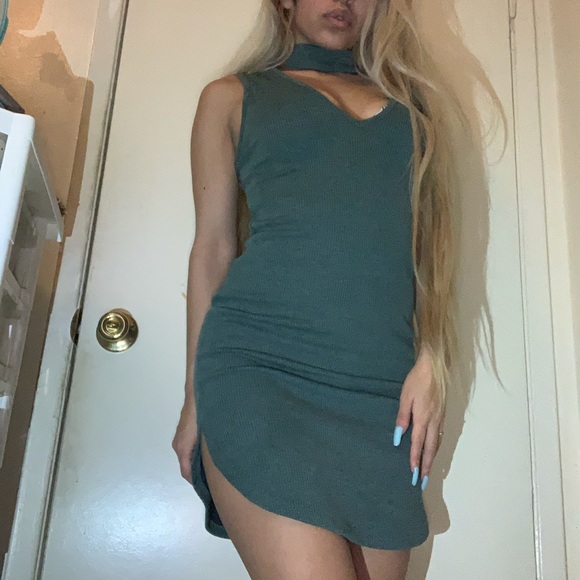 Fashion Nova Dresses & Skirts - Fashion Nova Green Dress